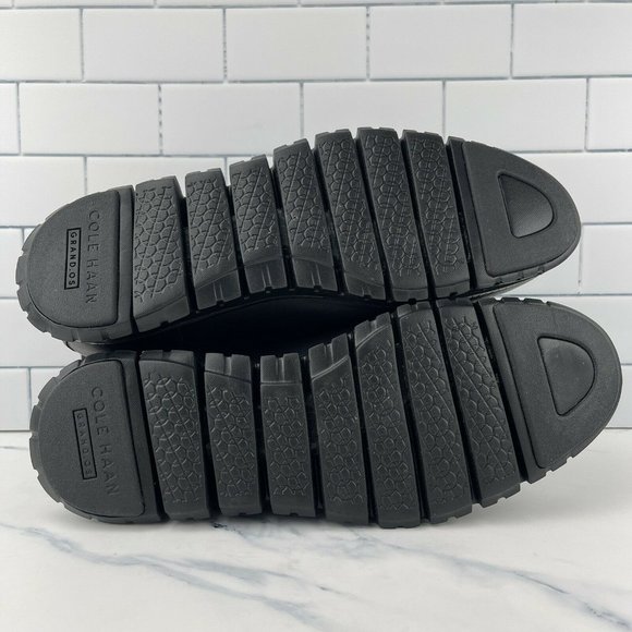 COPY - Cole Haan Zerogrand Size 10 Wide Mens Chelsea Waterproof Black Leather B… - Picture 10 of 12